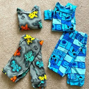 3 sets of super soft cozy slim fit Pj’s from Target
